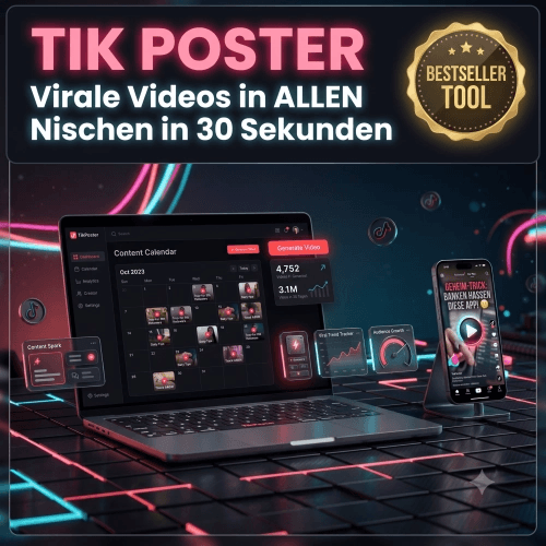 TikPoster im Vergleich zum manuellen Videoschnitt: Wie viel Zeit spart die KI wirklich?